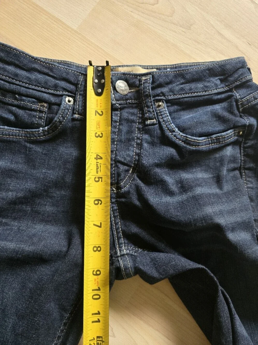 Silver Jeans The Curvy Mid Bootcut Size 4 Length 33